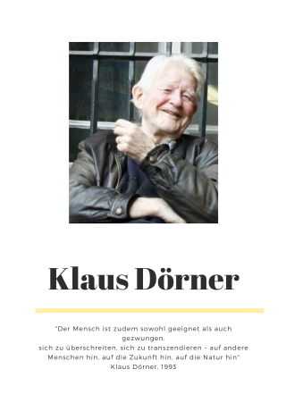 Nachruf auf Prof. Dr. Dr. Klaus Dörner